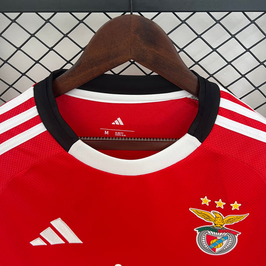 Camisola Principal Manga Comprida SL Benfica Torcedor Temporada 2025-2026