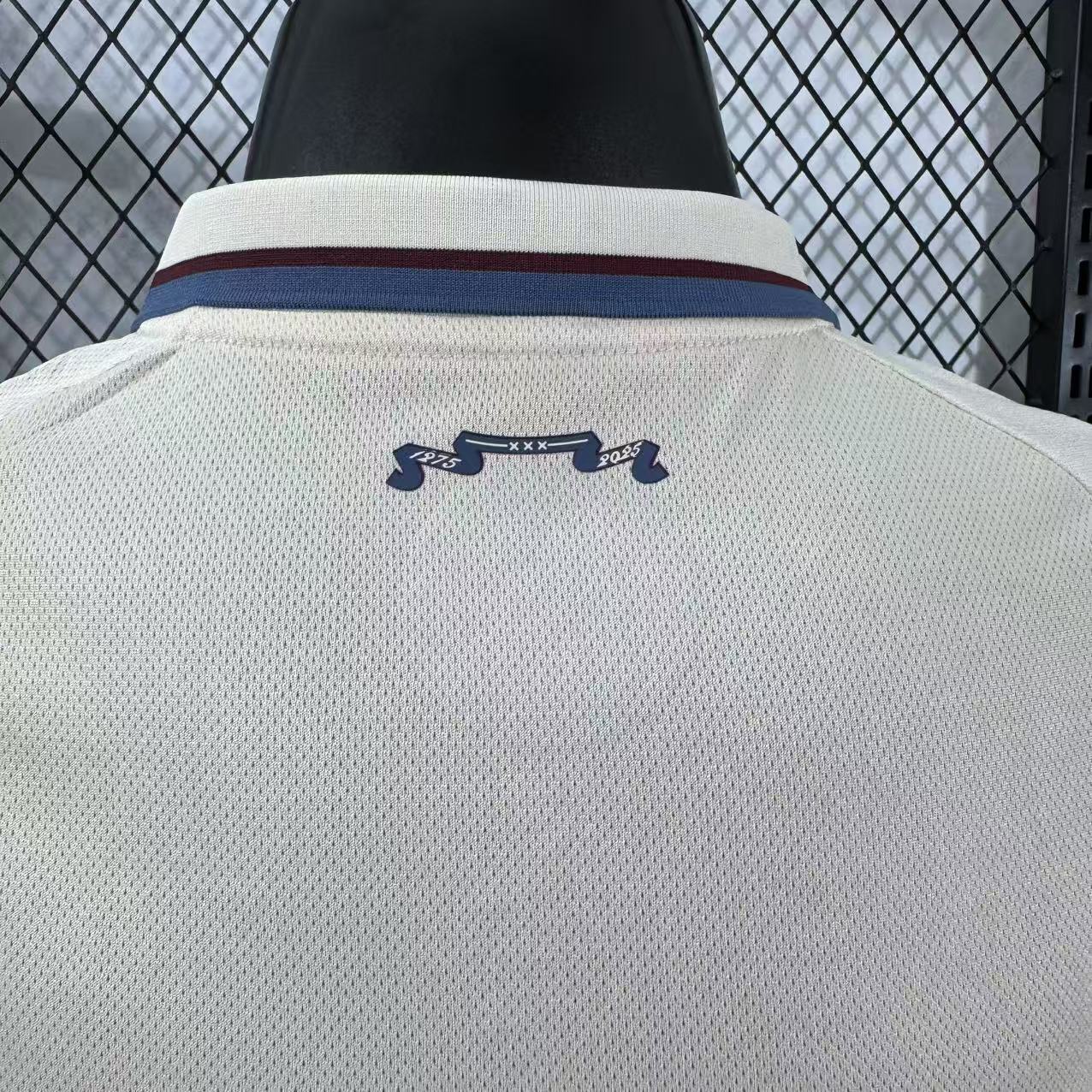 Camisa Ajax II 2025 Jogador Masculina - Bege