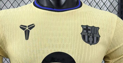 Camisa Barcelona II 2025 Jogador Masculina - Dourada