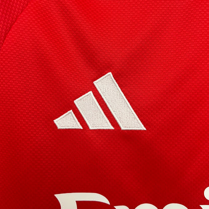 Camisola Principal Manga Comprida SL Benfica Torcedor Temporada 2025-2026