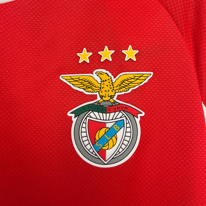 Camisola Principal Manga Comprida SL Benfica Torcedor Temporada 2025-2026