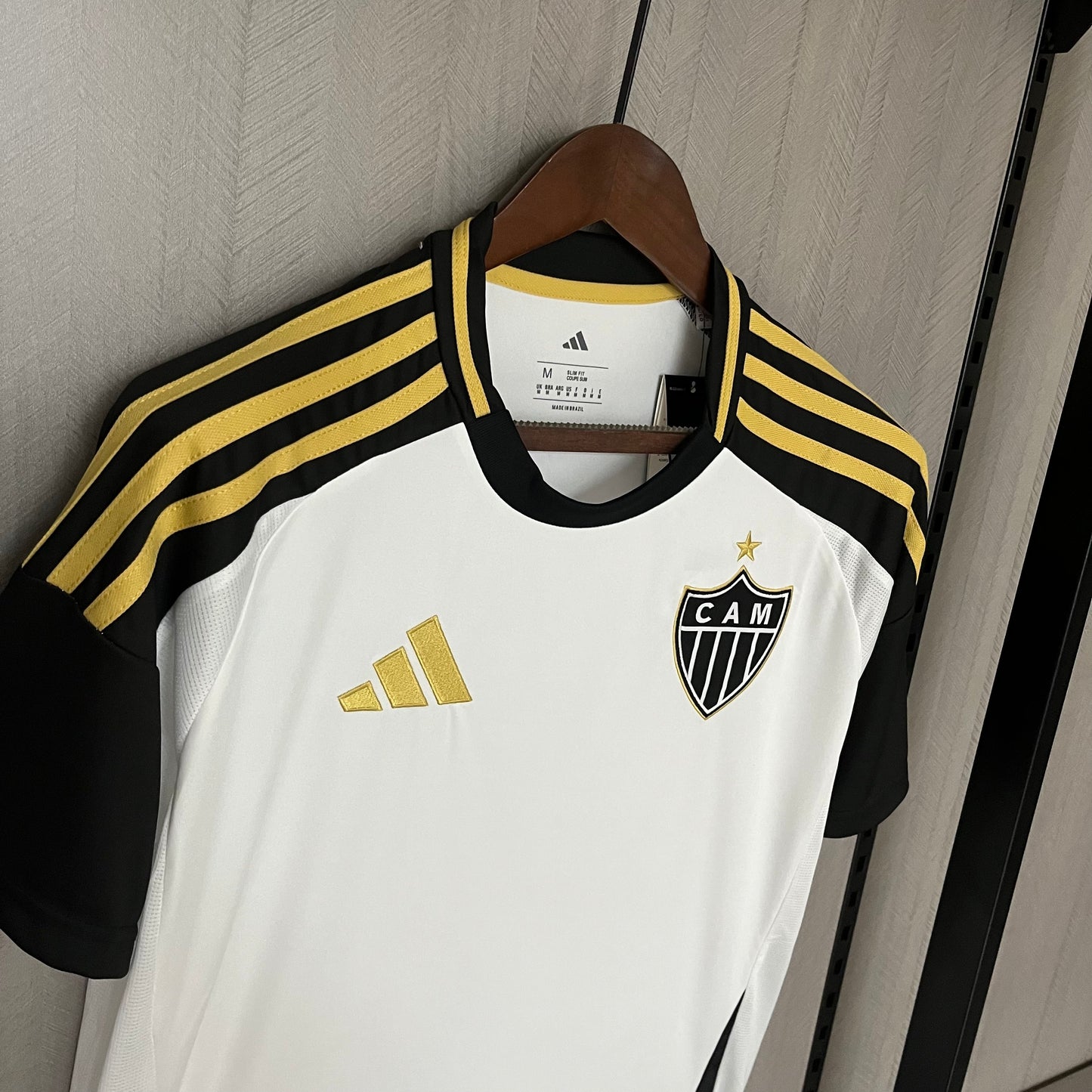 Camisa Atlético Mineiro Torcedor 2025-2026  - Adidas Branca
